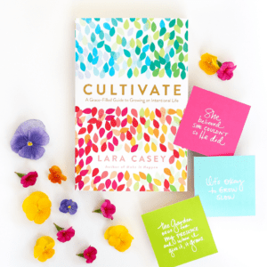 Cultivate by Lara Casey is a must read book for any mom who has felt like the chase for perfection isn't getting them the life they wanted. See my favorite takeaways from Cultivate!
