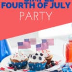 10 Simple 4th of July Party Ideas - Take the stress out of your July 4th and use these easy party ideas to celebrate the red white and blue! From food ideas and recipes to July 4th decorations, you will be singing God Bless America in no time.